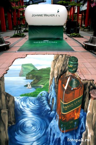 рисунки на асфальте 003