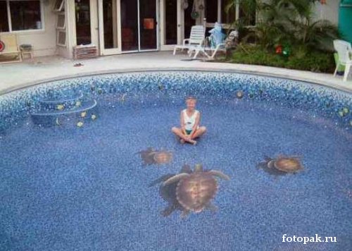 рисунки на асфальте 009