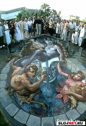 рисунки на асфальте 014