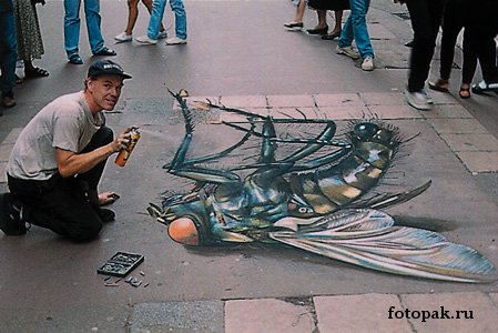 рисунки на асфальте 025